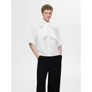 Selected Femme Juno Bow Shirt